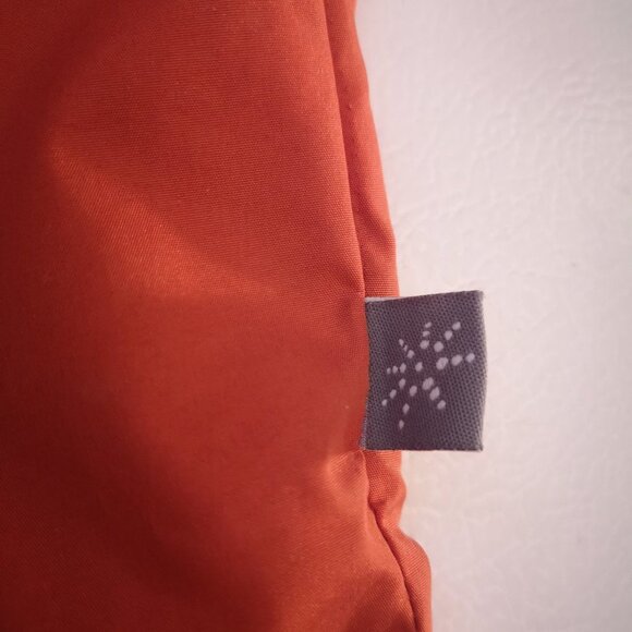 Outer Boundary Men's Size Large Orange with Navy Full Zip Jacket - Picture 6 of 11